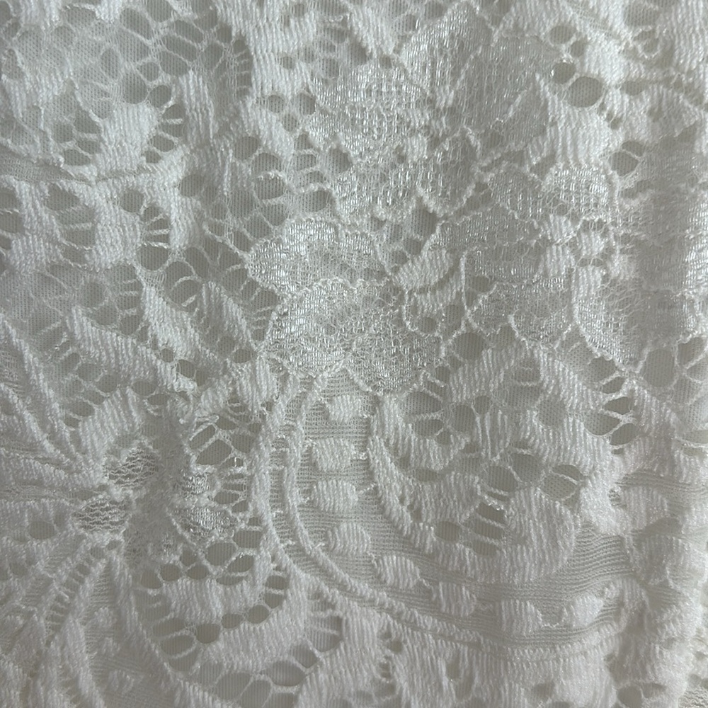 NWT Lulu's Ivory Lace Dress - Picture 4 of 7